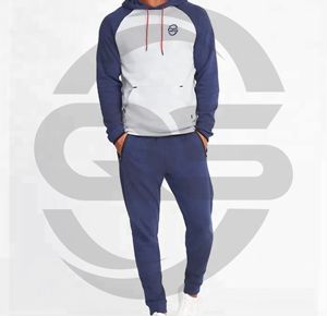 Venta al por mayor de moda de diseño personalizado sudor chándal Jogger de traje de pista para los hombres - Product Image 2