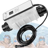 Cellule de sel de remplacement IC60 compatible avec Pentair IntelliChlor EC-521105 (521105) pour piscines enterrées à eau salée de 60 000 gallons