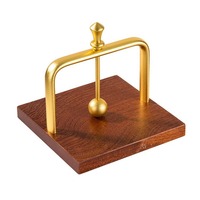 Organisateur de serviettes élégant pour table, adapté à la restauration, aux gîtes, aux cafés, porte-serviettes en bois massif