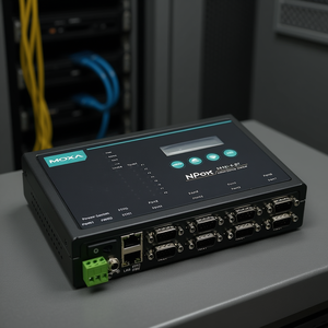 Moxa NPort 5650I-8-DT, Servidor de Dispositivos Seriales de 8 Puertos, Módulo de Comunicación Ethernet - Product Image 3