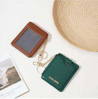 Dompet Kartu Tipis Fungsional Baru Baellerry untuk Wanita dan Remaja Putri, Dompet Koin dengan Ritsleting, Desain Elegan, Kulit PU Berkualitas Tinggi