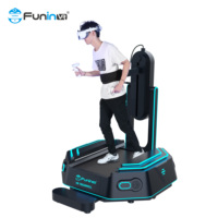 Plateforme de réalité virtuelle pour parc d'attractions, Kat Walk Mini, simulateur de tapis roulant VR 9D à 360 degrés