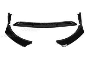 For Toyota Camry 8th Gen 2018-2023 Body Kit Front Bumper Spoiler Glossy Black Sport Style Front Bumper <b>Splitter</b> Car Accessories - Product Image 6