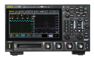 Osciloscopio Digital RIGOL DHO924S de 4 Canales 12 bits 250MHz 1.25 GSa/s con Soporte para Análisis de Diagrama de Bode - Product Image 2