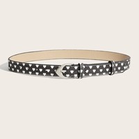 Ceintures pour femmes Y2K, ceintures de créateur rétro à imprimé cœur, accessoire décoratif pour jeans et pantalons en denim, tendance Y2K, mode féminine quotidienne
