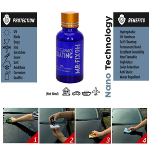 Mr Fix Revestimiento Cerámico para Autos de 30 ml, Protección Cerámica 9H, Producto Premium para el Cuidado del Automóvil - Product Image 5