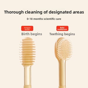 <span class=keywords><strong>Brosse</strong></span> <span class=keywords><strong>à</strong></span> <span class=keywords><strong>dents</strong></span> pour <span class=keywords><strong>bébé</strong></span>, <span class=keywords><strong>brosse</strong></span> <span class=keywords><strong>à</strong></span> doigt en silicone pour bébés de 0 <span class=keywords><strong>à</strong></span> <span class=keywords><strong>2</strong></span> <span class=keywords><strong>ans</strong></span>, <span class=keywords><strong>brosse</strong></span> de nettoyage buccal pour la langue et la plaque dentaire - Product Image 3
