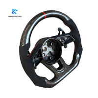 Volant de voiture en fibre de carbone personnalisé pour Audi A3 A4 A5 A6 B7 B8 B9 C7 A7 Q3 C8 Q5L R8 S3 S4 S5 S8 SQ TT RS s Line 8P