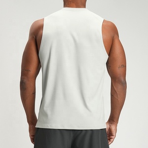 Canotta Sportiva Personalizzata Dry-Fit Senza Maniche, Maglietta da Allenamento ad Asciugatura Rapida, Gilet da <span class=keywords><strong>Uomo</strong></span> per Fitness, Corsa e Palestra - Product Image 6