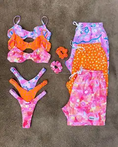 arrival wholesale price family matching swimwear custom cheap good price swimwear for couples