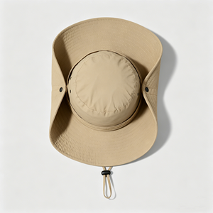 Chapeau Bob Unisexe Décontracté <span class=keywords><strong>KaSo</strong></span> pour Protection Solaire Extérieure avec Sangle de Menton Réglable, Chapeau Boonie Léger et Imperméable en Polyester - Product Image 2