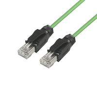 Cable de enlace de Cámara Industrial de fábrica OEM CAT6 8P8C Red Ethernet RJ45 con cubierta de PVC y blindaje trenzado