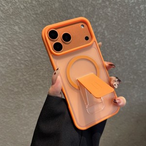 Funda magnética translúcida mate para iPhone 11 12 17 Pro Max con soporte invisible, tacto suave y acabado mate, de fábrica. - Product Image 3