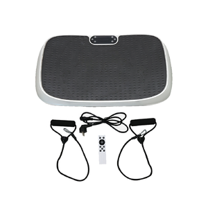 Geräuscharme Körperform Crazy <span class=keywords><strong>Vibra</strong></span> Fit Massage platte Body Vibration Machine Platform Tragbare Ganzkörper-Vibrations platte - Product Image 5
