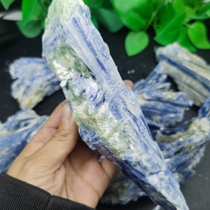 천연 원석 치유용 거친 카이아나이트 크리스탈 원석 크리스탈 석영 광물 표본 - Product Image 5