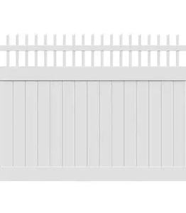 Panneaux de clôture de jardin en PVC blanc bon marché de 6 pieds x 8 pieds pour l'extérieur, panneaux de clôture d'intimité, <span class=keywords><strong>treillis</strong></span>, clôture en vinyle - Product Image 2