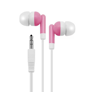 Personnalisation 3.5mm coloré <span class=keywords><strong>filaire</strong></span> stéréo écouteurs cadeau jetable casque pour Mp4 Mp3 pas cher écouteurs pour étudiants compagnie aérienne - Product Image 3