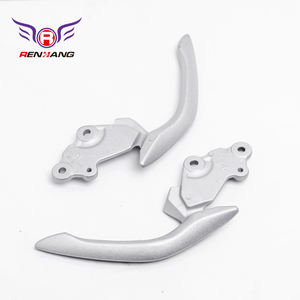 Manijas Originales de Fábrica para Motocicleta, Manillar Material ADC12 Fundición a Presión, Marca <span class=keywords><strong>Renhang</strong></span> para Italika 250, Plata, 1 Año de Garantía - Product Image 4