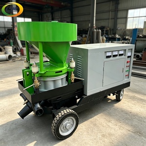 Machine à projection de <span class=keywords><strong>béton</strong></span> humide télécommandée, pulvérisateur de gunite minier résistant à l'usure pour l'opération de revêtement de tunnels à longue distance - Product Image 2