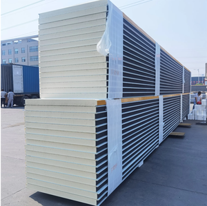 Ngoại thất tạm thời nhà bánh sandwich Panel tường kim loại chạm khắc tấm cách nhiệt GIÂY bảng cách nhiệt - Product Image 5