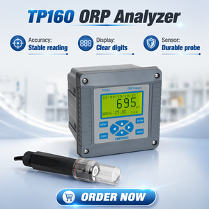 Analizador de ORP TIMEPOWER TP1600 con Electrodo de Platino, Detección Inteligente de Alta Precisión, Entrada Dual de Alta Resistencia, Impermeable - Product Image 4