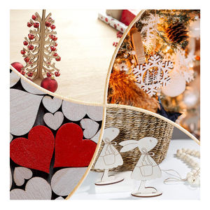 環境にやさしいバスウッドユーカリLVLボード3mm厚さ1年5mmバーチDIYレーザー彫刻工芸用お土産ウッドプレート - Product Image 4