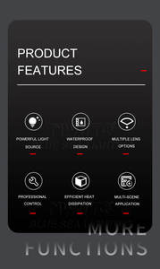 بوركون Seetronic مقاوم للماء 40X15w RGBW 4in1 <span class=keywords><strong>LED</strong></span> لون المدينة في الهواء الطلق جسور المناظر الطبيعية في الهواء الطلق منتزهات الشواطئ - Product Image 4