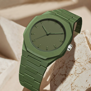 Montres sportives pour hommes russes, montres à quartz en plastique pour hommes, montres arabes étanches en gros - Product Image 6