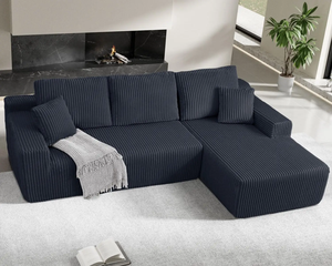 Sofá Inflable en Forma de L, Reclinable, de Esponja, Diseño Moderno, para Espacios Pequeños, Personalizable, Bajo MOQ, de Alibaba China, Últimas Tendencias 2026 - Product Image 5