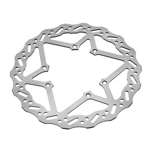 KOTORQ Yeni Paslanmaz Çelik <span class=keywords><strong>270mm</strong></span> Yuvarlak/Dalgası Çizgili Fren Diski Surron Ultra Bee Off-road Elektrikli Arazi Motosikleti Ön/Arka Evrensel - Product Image 2