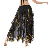 Pantalon Harem de Danse du Ventre pour Femmes Yimeijia en Polyester, Costume de Spectacle, En Stock