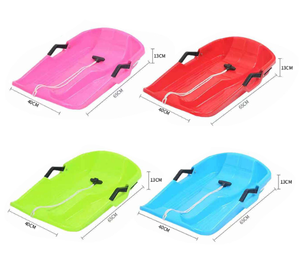 Snowboard pour enfants en plastique pour sports de plein air, épaissi et résistant à l'usure, <span class=keywords><strong>avec</strong></span> frein, skis pour herbe, planche à neige, skis - Product Image 6