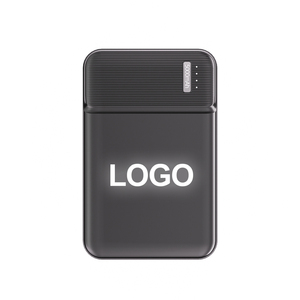 Private Label Support Custom Logo Outdoor Portable Power Bank 5000mAh Power Supply Powerbank Gift