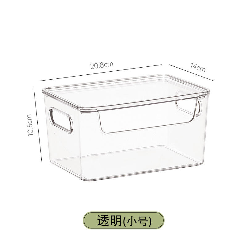 Transparent trumpet with lid-stackable