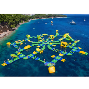 Jouets aquatiques gonflables pour la mer et le lac, tour <span class=keywords><strong>d</strong></span>'<span class=keywords><strong>eau</strong></span> gonflable à grimper, toboggan aquatique flottant pour adultes et enfants - Product Image 1