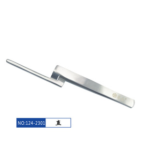 Fórceps Oclusales Dentales Rectos y Curvos de Acero Inoxidable, Fórceps Oclusales Metálicos y Soporte - Product Image 2