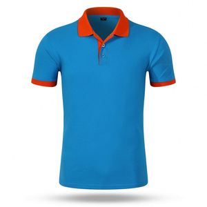 Wholesale Custom Logo Promotional Ads Shirt Breathable Golf Sports Knitted Polo Shirts Embroidery Men's Printed Polo Shirt - Product Image 5
