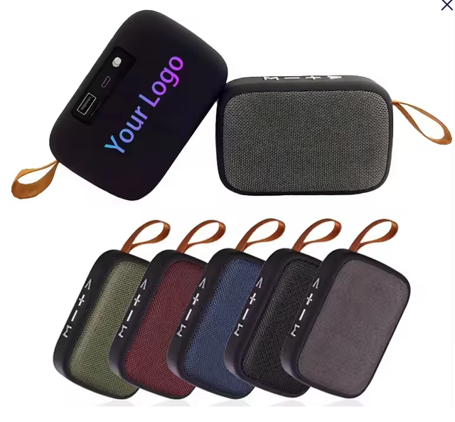 Cheap Price Mini Fabric Wireless Speaker BT5.0 Portable Outdoor Sports Audio Stereo Support TF Card Can Search for Radio Station