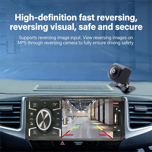 Reproductor <span class=keywords><strong>MP3</strong></span>/MP5/<span class=keywords><strong>MP4</strong></span> Universal 1 Din de 4 Pulgadas con Pantalla Táctil para Auto, Estéreo Inalámbrico, Carplay y Android Auto, Amplificador, Navegación, BT, FM - Product Image 6