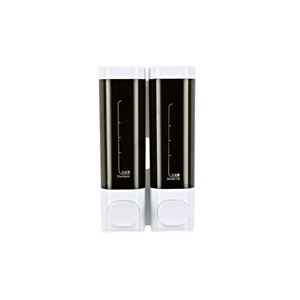 <span class=keywords><strong>Dispensador</strong></span> de jabón de manos de montaje en pared, champú de <span class=keywords><strong>gel</strong></span> de ducha de plástico con Botella doble de 500ML - Product Image 5