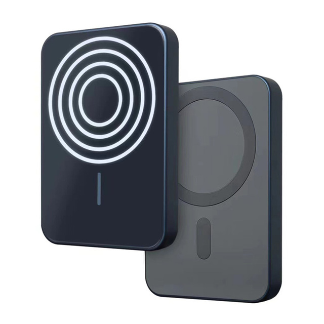 Mini Power Bank 10000mah Magnetic Wireless Charger PD 20W Battery Pack Fast Charger Metal Powerbank Banco De Pode