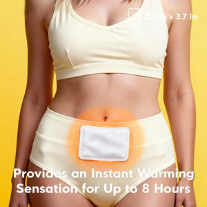 Coussin chauffant <span class=keywords><strong>menstruel</strong></span> portable fourni par l'usine, coussin chauffant pour les crampes menstruelles, chauffe rapidement en 3 secondes, 8-12h de chaleur - Product Image 3