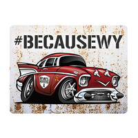 Plaque en métal décorative rétro personnalisée et durable, plaque en aluminium vintage pour la décoration murale de la maison, du garage ou du bar