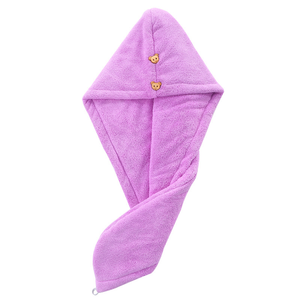 <span class=keywords><strong>Serviette</strong></span> de séchage capillaire personnalisable en polaire corail, super absorbante, séchage rapide, douce et ajustable pour spa, hôtel, salon, cadeau pour femme - Product Image 5