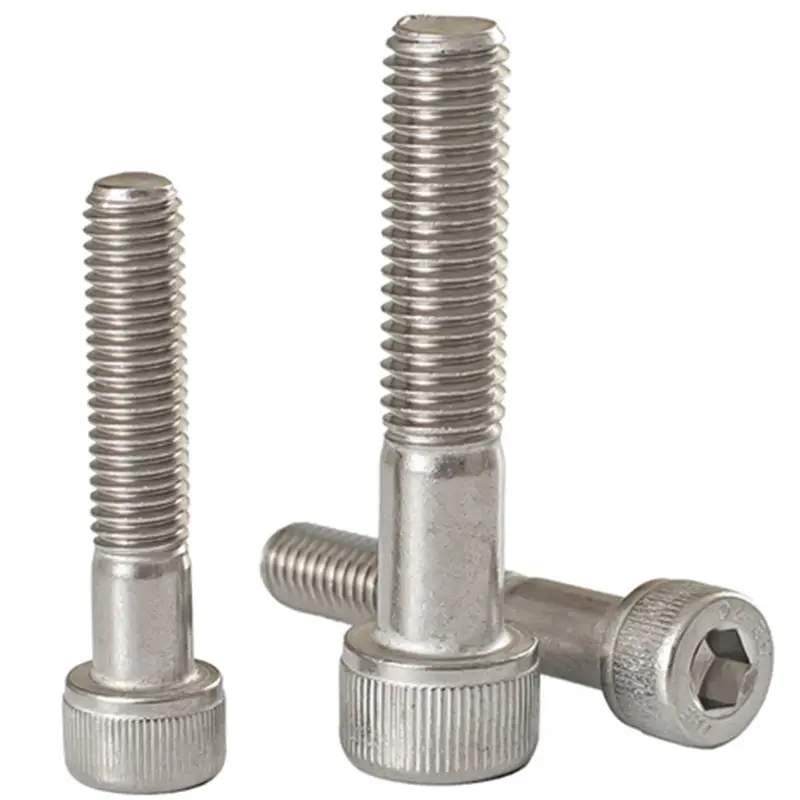 M2 - M12 DIN 912 stainless steel a2-70 a4-80 allen key bolts m8 socket head screw