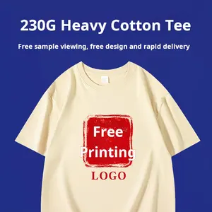 Heavy cotton work clothes customizationt T-shirt short sleeve work wear advertising smoking shop exhibition