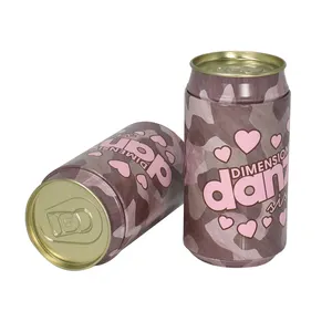 New Promotion Hot Style Custom Design Unique Cola Shape Sock Packaging Tin Box