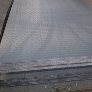 Tôle à carreaux en <span class=keywords><strong>acier</strong></span> au carbone S235JR Q235B SS400 A36 Ms, motif goutte d'eau, 3mm, 5mm, 6mm, 8mm, dimensions 4x8 pieds, pour la construction - Product Image 4