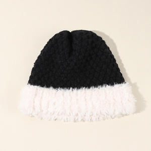 エレガントな冬ビーニー手作りぬいぐるみウールニット帽子耳保護付きミニマリストビーチと旅行のための厚い暖かいかぎ針編み - Product Image 5