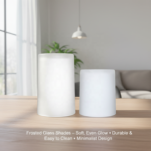 Lámpara de Pie Moderna Minimalista de Fábrica con Pantalla de <span class=keywords><strong>Vidrio</strong></span> Esmerilado Blanco <span class=keywords><strong>para</strong></span> Dormitorio, Hogar y Exteriores - Product Image 3